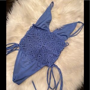 Frankie’s Bikinis One Piece XS Blue